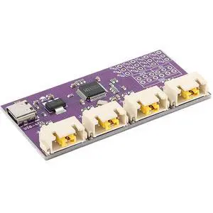 USB to 4 Channels Ways TTL Serial Port USB Type-C Interface 6Mbps CH344 CH348 Chip Communication Conversion Module USB to 4 Channels Ways TTL Serial Port USB Type-C Interface 6Mbps CH344 CH348 Chip Communication Conversion Module