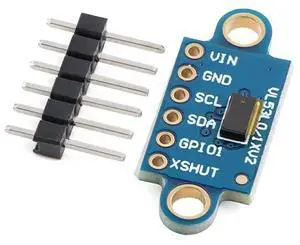 VL53L0X V2 ToF Laser Distance Sensor Module, I2C Interface, 2 m Range, 35 V Supply VL53L0X V2 ToF Laser Distance Sensor Module, I2C Interface, 2 m Range, 35 V Supply