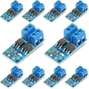 10PCS 5V-36V 15A(Max 30A) 400W Dual MOSFET Trigger Switch Drive Module 0-20KHz PWM Control Board Adjustment Speed Control Motor 10PCS 5V-36V 15A(Max 30A) 400W Dual MOSFET Trigger Switch Drive Module 0-20KHz PWM Control Board Adjustment Speed Control Motor