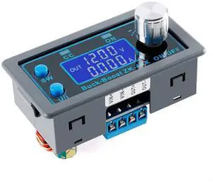 ZK-4KX DC-DC Buck Boost Converter Regulator CNC Adjustable CC CV 0.5-30V Voltage Converter DIY Solar Battery Charging Power Supply Module LCD Display with Shell ZK-4KX DC-DC Buck Boost Converter Regulator CNC Adjustable CC CV 0.5-30V Voltage Converter DIY Solar Battery Charging Power Supply Module LCD Display with Shell