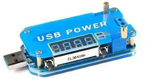 DC-DC Buck Boost 15W Voltage Converter Adjustable USB Power Supply Module 5V to 3.3V 9V 12V 24V 30V CV CC Step Up Module DP2 LCD Display Step Down Voltage Regulator Transformer with Shell DC-DC Buck Boost 15W Voltage Converter Adjustable USB Power Supply Module 5V to 3.3V 9V 12V 24V 30V CV CC Step Up Module DP2 LCD Display Step Down Voltage Regulator Transformer with Shell