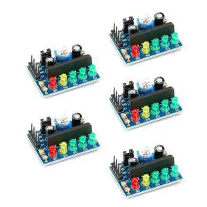5Pcs KA2284 Level Indicator Module 5 LED Battery Indicator Power Audio Level Indicator Module Board KA2284 3.5V-12V Power Indicator Board 5Pcs KA2284 Level Indicator Module 5 LED Battery Indicator Power Audio Level Indicator Module Board KA2284 3.5V-12V Power Indicator Board