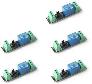 5Pcs 1 Channel DC 3V/3.3V Power Relay Module 3V Relay Switch Module with Optocoupler Relay Module Isolated Drive Control Board 10A 250VAC 10A 30VDC Control Development Board 5Pcs 1 Channel DC 3V/3.3V Power Relay Module 3V Relay Switch Module with Optocoupler Relay Module Isolated Drive Control Board 10A 250VAC 10A 30VDC Control Development Board