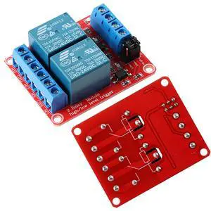 24V Relay Module with Optocoupler Isolation, 2 Channel High/Low Level Trigger, Compatible with Arduino Raspberry Pi for DIY Projects 24V Relay Module with Optocoupler Isolation, 2 Channel High/Low Level Trigger, Compatible with Arduino Raspberry Pi for DIY Projects