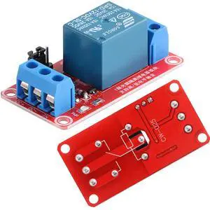12V Relay Module with Optocoupler Isolation, 1 Channel High/Low Level Trigger, Compatible with Arduino Raspberry Pi for DIY Projects 12V Relay Module with Optocoupler Isolation, 1 Channel High/Low Level Trigger, Compatible with Arduino Raspberry Pi for DIY Projects