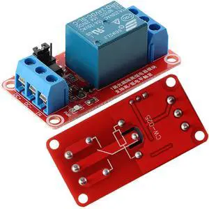 24V Relay Module with Optocoupler Isolation, 1 Channel High/Low Level Trigger, Compatible with Arduino Raspberry Pi for DIY Projects 24V Relay Module with Optocoupler Isolation, 1 Channel High/Low Level Trigger, Compatible with Arduino Raspberry Pi for DIY Projects