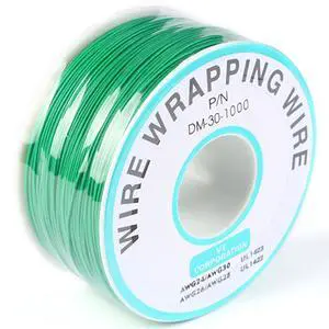 Green Electronic Wire DM-30-1000 - 30 AWG Single Core Tinned Copper Solid Cable - 250M - P/N PCB Green Electronic Wire DM-30-1000 - 30 AWG Single Core Tinned Copper Solid Cable - 250M - P/N PCB