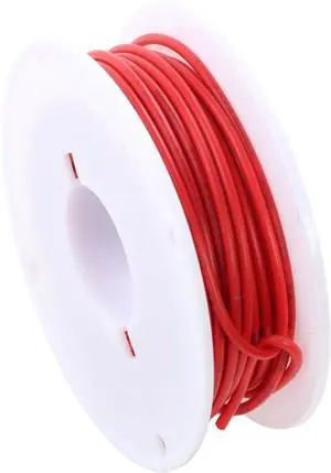 26AWG PVC Wire 20m/66ft Red, 1007 Tinned Copper Hookup Wire, 300V 80°C Electronic Cable for PCB Jumper, DIY, RC Projects 26AWG PVC Wire 20m/66ft Red, 1007 Tinned Copper Hookup Wire, 300V 80°C Electronic Cable for PCB Jumper, DIY, RC Projects