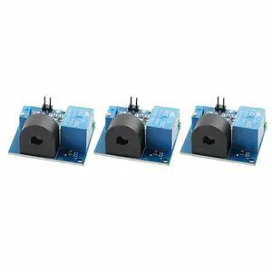 3pcs AC Overcurrent Protection Sensor Module, 0.35 A Current Transformer with Relay Output, 5 V Supply 3pcs AC Overcurrent Protection Sensor Module, 0.35 A Current Transformer with Relay Output, 5 V Supply