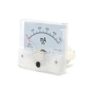 85C1 DC Pointer Ammeter Analog Meter 500MA Rectangle Panel Mounted Current Meter Ammeter Tester 0-500 mA DC 85C1 65 * 56MM 2.5 Accuracy 85C1 DC Pointer Ammeter Analog Meter 500MA Rectangle Panel Mounted Current Meter Ammeter Tester 0-500 mA DC 85C1 65 * 56MM 2.5 Accuracy