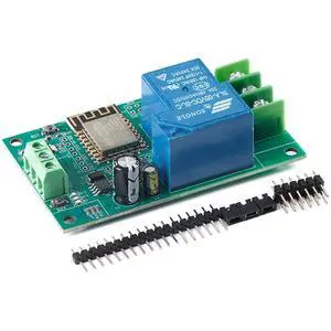1 Channel ESP8266 WiFi Relay ESP-12F Development Board Module Optocoupler Isolation 30A for Smart Home Wireless Control DC7-28/5V 1 Channel ESP8266 WiFi Relay ESP-12F Development Board Module Optocoupler Isolation 30A for Smart Home Wireless Control DC7-28/5V