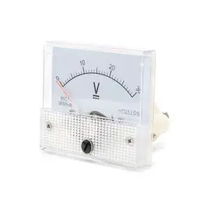 85C1 DC 30V Pointer Voltmeter Analog Volt Panel Meter Gauge Front Face 65 * 56MM Analog Small Meter 0-30V 85C1 85C1 DC 30V Pointer Voltmeter Analog Volt Panel Meter Gauge Front Face 65 * 56MM Analog Small Meter 0-30V 85C1