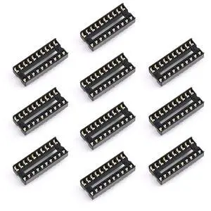 10Pcs 20P IC Socket DIP Integrated Circuit IC Sockets Adaptor Solder Type 2.54mm Pitch Dual Row 20 Flat Pin 10Pcs 20P IC Socket DIP Integrated Circuit IC Sockets Adaptor Solder Type 2.54mm Pitch Dual Row 20 Flat Pin