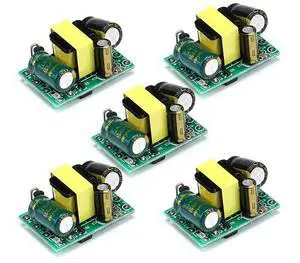 5PCS AC DC Converter Module AC 220V to 12V 400mA 4.5W Buck Converter Step Down Power Supply Module Isolated Switching Converter 5PCS AC DC Converter Module AC 220V to 12V 400mA 4.5W Buck Converter Step Down Power Supply Module Isolated Switching Converter