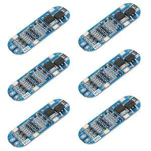6Pcs 3S 10A Lithium Battery Protection Board 3S 11.1V 12V 12.6V 10A BMS Protection PCB Board for Li-ion Lithium Battery Cell 6Pcs 3S 10A Lithium Battery Protection Board 3S 11.1V 12V 12.6V 10A BMS Protection PCB Board for Li-ion Lithium Battery Cell