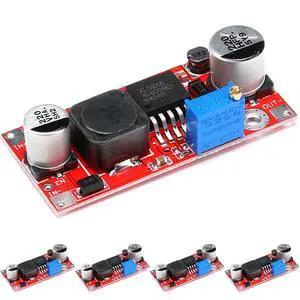 5PCS XL6009 Boost Buck DC-DC 15W Booster Modules Adjustable Step Up Down Converter Module Solar Voltage 5PCS XL6009 Boost Buck DC-DC 15W Booster Modules Adjustable Step Up Down Converter Module Solar Voltage