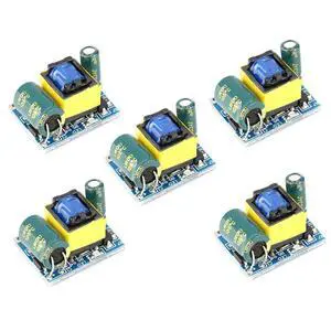 5Pcs 12V 300mA Power Supply Module 3.5W AC-DC Isolation Switch Power Module 220V to 12V Buck Converter Board Module 5Pcs 12V 300mA Power Supply Module 3.5W AC-DC Isolation Switch Power Module 220V to 12V Buck Converter Board Module