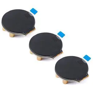3Pcs 1.28 Inch TFT LCD Display Module Round GC9A01 Driver IPS LCD Screen Module Circular 4 Wire SPI Interface for Arduino 3Pcs 1.28 Inch TFT LCD Display Module Round GC9A01 Driver IPS LCD Screen Module Circular 4 Wire SPI Interface for Arduino