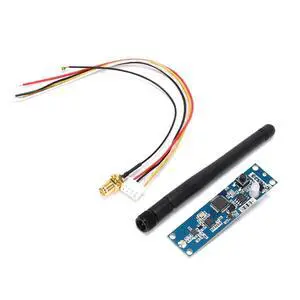 Wireless DMX512 Transceiver PCB Module 2.4G LED Stage Light Transceiver PCB Modules Board LED Controller Transmitter Receiver with Antenna Wireless DMX512 Transceiver PCB Module 2.4G LED Stage Light Transceiver PCB Modules Board LED Controller Transmitter Receiver with Antenna