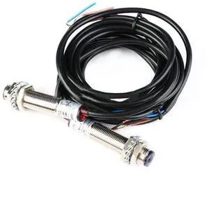 M12 Laser Collimator Photoelectric Switch M12JG-30N1 Laser Sensor Switch Semi Waterproof DC 20 Meters Distance Normally Open B-NPN-O Red Light M12 Laser Collimator Photoelectric Switch M12JG-30N1 Laser Sensor Switch Semi Waterproof DC 20 Meters Distance Normally Open B-NPN-O Red Light