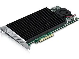 PCIe 3.0 X8 to Quad M.2 NVMe Adapter Card, Built-in PEX8724 Controller, Supports Non-Bifurcation Motherboards, 4-Port M.2 SSD for 2230/2242/2260/2280/22110mm, Only Includes Full-Height Bracket PCIe 3.0 X8 to Quad M.2 NVMe Adapter Card, Built-in PEX8724 Controller, Supports Non-Bifurcation Motherboards, 4-Port M.2 SSD for 2230/2242/2260/2280/22110mm, Only Includes Full-Height Bracket