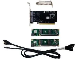 External PCI Express x16 4.0 to SFF-8654 8I Slim SAS Adapter 2*SFF-8654 8I to PCI-E X8 Baseplate +2* SFF-8654 8I to SFF-8654 8I 70CM Intersection Cable External PCI Express x16 4.0 to SFF-8654 8I Slim SAS Adapter 2*SFF-8654 8I to PCI-E X8 Baseplate +2* SFF-8654 8I to SFF-8654 8I 70CM Intersection Cable