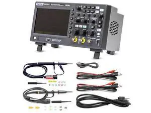Hantek DSO2D15 Digital Storage Lab Oscilloscopes150MHz Bandwidth 2CH Dual Channel 1GSa/s 8M Memory Depth with 1CH Waveform Generator with High Voltage Probe Hantek DSO2D15 Digital Storage Lab Oscilloscopes150MHz Bandwidth 2CH Dual Channel 1GSa/s 8M Memory Depth with 1CH Waveform Generator with High Voltage Probe