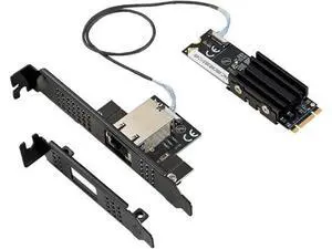IO-M2F113-GLAN M.2 B+M Key to 10G RJ45 Net Work Card Adapter Support Desktop, Servers, NAS Soft Routing IO-M2F113-GLAN M.2 B+M Key to 10G RJ45 Net Work Card Adapter Support Desktop, Servers, NAS Soft Routing