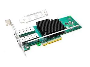 10Gb PCI-E NIC Network Card Dual SFP+ Port Ethernet Converged LAN Adapter CNA Compatible with Intel X710-DA2 PCI Express x8/x16 Networking Server Support Windows/Linux/VMware 10Gb PCI-E NIC Network Card Dual SFP+ Port Ethernet Converged LAN Adapter CNA Compatible with Intel X710-DA2 PCI Express x8/x16 Networking Server Support Windows/Linux/VMware