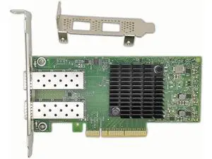 10GbE Network Adapter MCX4121A-XCAT with Mellanox CX4 Lx EN Chipset, 10Gigabit Ethernet Card NIC Dual SFP28 Port PCIe3.0 x8, Support Windows/Linux/VMare 10GbE Network Adapter MCX4121A-XCAT with Mellanox CX4 Lx EN Chipset, 10Gigabit Ethernet Card NIC Dual SFP28 Port PCIe3.0 x8, Support Windows/Linux/VMare