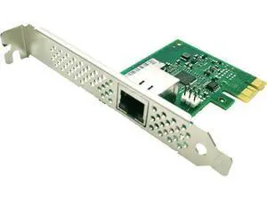 1.25G Gigabit Desktop Ethernet Server Network Adapter Card (NIC) |Single RJ45 Copper Port| 10/100/1000/1250Mbps| PCI Express 2.1 x1| Compabitle withI210 Controller| Support Windows 10, Linux 1.25G Gigabit Desktop Ethernet Server Network Adapter Card (NIC) |Single RJ45 Copper Port| 10/100/1000/1250Mbps| PCI Express 2.1 x1| Compabitle withI210 Controller| Support Windows 10, Linux