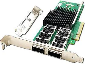 40Gb Ethernet Converged Network Adapter(CNA), Dual QSFP+ Ports Compatible with XL710-QDA2 Network Card PCIe x8 40Gbe Server Support Windows/Windows Server/Linux/Freebsd 40Gb Ethernet Converged Network Adapter(CNA), Dual QSFP+ Ports Compatible with XL710-QDA2 Network Card PCIe x8 40Gbe Server Support Windows/Windows Server/Linux/Freebsd