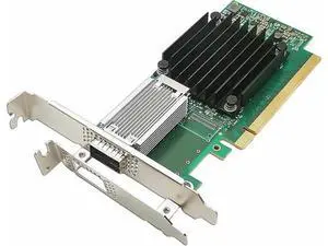 100GbE PCIEx16 IB/Ethernet Adapter HCA Single QSFP28 Port with Mellanox ConnectX4 MCX455A-ECAT Chipset, 100Gbps VPI EDR Network Server Card Support Windows/Linux/VMare/OFED 100GbE PCIEx16 IB/Ethernet Adapter HCA Single QSFP28 Port with Mellanox ConnectX4 MCX455A-ECAT Chipset, 100Gbps VPI EDR Network Server Card Support Windows/Linux/VMare/OFED