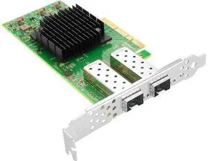 for Mellanox ConnectX4 LX 25Gb Ethernet Network Adapter, Compare to MCX4121A-ACAT, Dual SFP28 Ports PCIe 3.0X8, RDMA, 25Gigabit NIC for Windows/Windows Server/Linux for Mellanox ConnectX4 LX 25Gb Ethernet Network Adapter, Compare to MCX4121A-ACAT, Dual SFP28 Ports PCIe 3.0X8, RDMA, 25Gigabit NIC for Windows/Windows Server/Linux