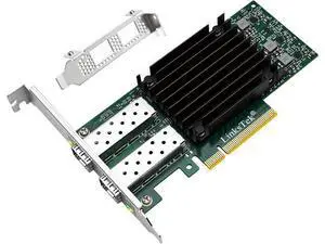 Dual 25Gb/s SFP28 Fiber Port Intelligent RDMA Ethernet Adapter for Virtualization and Storage Servers, Mellanox ConnectX-4 Lx EN MT27711A0 Ethernet Controller, 2X 25GbE PCIE 3.0 x8 NIC Card (CX4121A) Dual 25Gb/s SFP28 Fiber Port Intelligent RDMA Ethernet Adapter for Virtualization and Storage Servers, Mellanox ConnectX-4 Lx EN MT27711A0 Ethernet Controller, 2X 25GbE PCIE 3.0 x8 NIC Card (CX4121A)