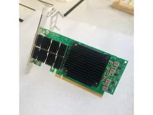 100GbE Network Adapter with Mellanox ConnectX-5 Ex Chipset, PCIe 4.0(16GT/s) x16 Ethernet NIC, Dual QSFP28 Infiniband Network Card Compare to MCX556A-EDAT 100GbE Network Adapter with Mellanox ConnectX-5 Ex Chipset, PCIe 4.0(16GT/s) x16 Ethernet NIC, Dual QSFP28 Infiniband Network Card Compare to MCX556A-EDAT