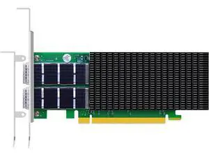 GLOTRENDS ST7438 Dual Port 200GbE QSFP56 PCIe 4.0 x16 Network Adapter Card, Mellanox ConnectX-6, RDMA (RoCE), for Cloud H-PC Storage GLOTRENDS ST7438 Dual Port 200GbE QSFP56 PCIe 4.0 x16 Network Adapter Card, Mellanox ConnectX-6, RDMA (RoCE), for Cloud H-PC Storage
