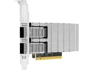 Compatible with Mellanox ConnectX-6 InfiniBand/Ethernet Adapter Card, HDR IB (200Gb/s) and 200GbE, Dual-Port QSFP56, PCIe3.0/4.0 x16 Ethernet NIC Adapter Compatible with Mellanox ConnectX-6 InfiniBand/Ethernet Adapter Card, HDR IB (200Gb/s) and 200GbE, Dual-Port QSFP56, PCIe3.0/4.0 x16 Ethernet NIC Adapter