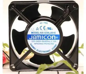 KA1238L2B1E AC 220V-240V 0.1A 50\/60HZ 12038 12CM 120*120*38mm 2 Wires Cabinet Cooling Fan KA1238L2B1E AC 220V-240V 0.1A 50\/60HZ 12038 12CM 120*120*38mm 2 Wires Cabinet Cooling Fan