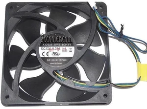 120mm A12025-20RB-4CP-F1 DF1202512RFHN 12V 0.32A 4 Wires Case Fan 120x25mm 120mm A12025-20RB-4CP-F1 DF1202512RFHN 12V 0.32A 4 Wires Case Fan 120x25mm