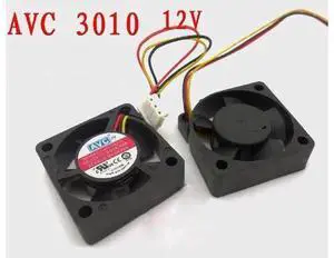 for Square Cooler of AVC 30*10mm C3010S12L with 12V 0.07A 3-Wires 3 Pins Micro fan for Square Cooler of AVC 30*10mm C3010S12L with 12V 0.07A 3-Wires 3 Pins Micro fan