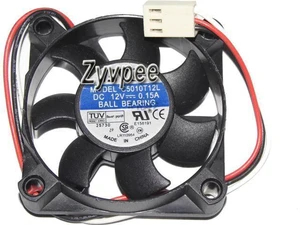 for Square Cooler of AVC 50*10mm C5010T12L with 12V 0.15A 3-Wires 3 Pins Case fan for Square Cooler of AVC 50*10mm C5010T12L with 12V 0.15A 3-Wires 3 Pins Case fan