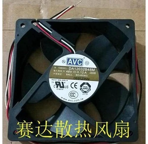 for DC Square Cooler of AVC 120*32mm DA12032B48M with 48V 0.12A 3-Wires power fan for DC Square Cooler of AVC 120*32mm DA12032B48M with 48V 0.12A 3-Wires power fan