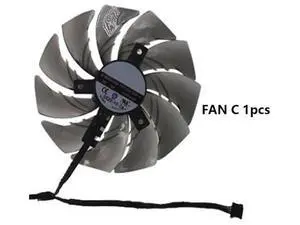 Graphics Card Cooling Fans forASROCK RX 6900XT 6800XT 16GB Taichi X OC FDC10U12S9-C 95mm FDC10H12S9-C 85mm 12V 0.45A 0.35A 4Pin Video Card Cooler Fans GPU Fan (Fan 3) Graphics Card Cooling Fans forASROCK RX 6900XT 6800XT 16GB Taichi X OC FDC10U12S9-C 95mm FDC10H12S9-C 85mm 12V 0.45A 0.35A 4Pin Video Card Cooler Fans GPU Fan (Fan 3)
