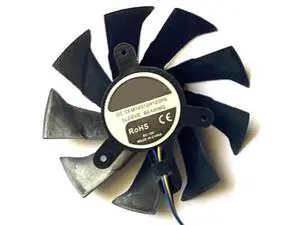 Graphics Card Cooling Fans Suitable forZOTAC GTX 1060 1070 D5 X Gaming OC M3 Series Desktop CFM10012H12SPA 87mm 12V 4Pin Video Card Cooler Fans GPU Fan (Fan-B) Graphics Card Cooling Fans Suitable forZOTAC GTX 1060 1070 D5 X Gaming OC M3 Series Desktop CFM10012H12SPA 87mm 12V 4Pin Video Card Cooler Fans GPU Fan (Fan-B)