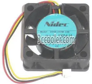 for NIDEC 4015 40*15mm D04R-24TM 24V 0.06A 3 Wires 3 Pins Case Fan 4CM mini Cooler for NIDEC 4015 40*15mm D04R-24TM 24V 0.06A 3 Wires 3 Pins Case Fan 4CM mini Cooler