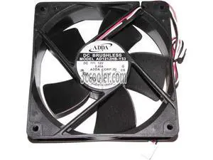 for ADDA 12032 120x32mm AD1212HB-Y53 12V 0.4A 3 Wires 3 Pins Case Fan 12Cm Server Cooler for ADDA 12032 120x32mm AD1212HB-Y53 12V 0.4A 3 Wires 3 Pins Case Fan 12Cm Server Cooler