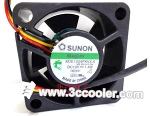 for Sunon KDE1204PKVX-A MS.B518.R.GN 12V 1.4W 4020 3 Wires 3 Pins Connector DC Fan for Sunon KDE1204PKVX-A MS.B518.R.GN 12V 1.4W 4020 3 Wires 3 Pins Connector DC Fan