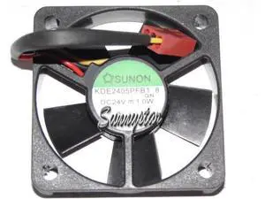 for SUNON 50x10mm KDE2405PFB1-8 G.N 24V 1.0W 3 Wires 3 Pins Case Fan for inverter converter for SUNON 50x10mm KDE2405PFB1-8 G.N 24V 1.0W 3 Wires 3 Pins Case Fan for inverter converter