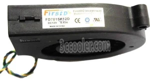 for FirstD FD7015H12D 12V 0.43A 4 Wires 4 Pins Connector Blower Fan for FirstD FD7015H12D 12V 0.43A 4 Wires 4 Pins Connector Blower Fan